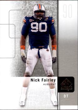2011 SP Authentic #8 Nick Fairley Front