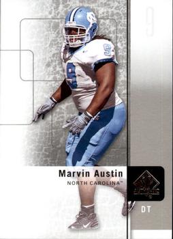 2011 SP Authentic #78 Marvin Austin Front