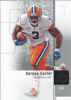 2011 SP Authentic #75 Delone Carter Front