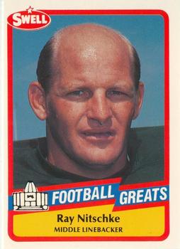 1989 Swell Greats #96 Ray Nitschke Front