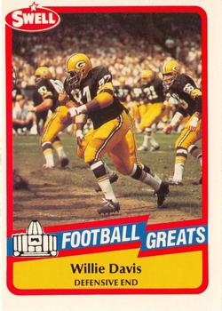 1989 Swell Greats #113 Willie Davis Front