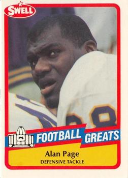 1989 Swell Greats #145 Alan Page Front