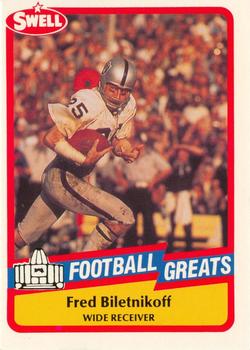 1989 Swell Greats #146 Fred Biletnikoff Front