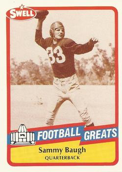 1989 Swell Greats #38 Sammy Baugh Front