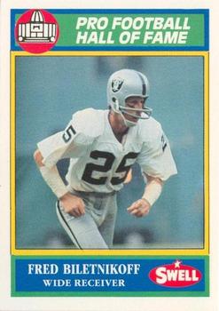 1990 Swell Greats #146 Fred Biletnikoff Front