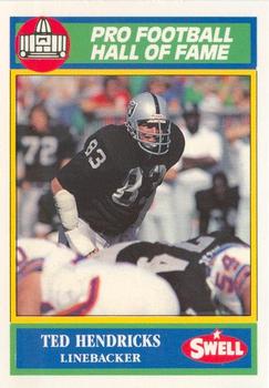 1990 Swell Greats #152 Ted Hendricks Front