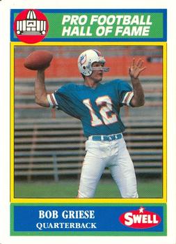 1990 Swell Greats #155 Bob Griese Front