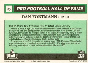 1990 Swell Greats #25 Dan Fortmann Back