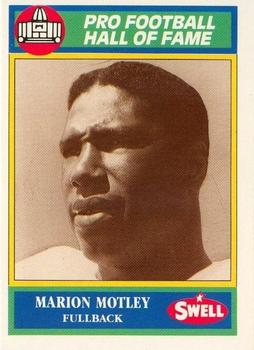 1990 Swell Greats #59 Marion Motley Front