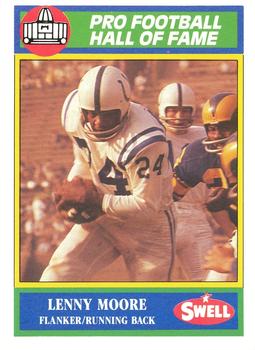 1990 Swell Greats #81 Lenny Moore Front