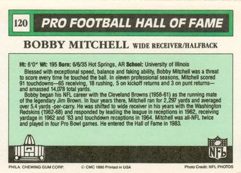 1990 Swell Greats #120 Bobby Mitchell Back