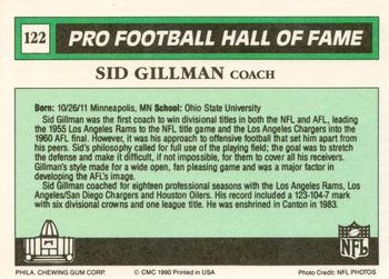 1990 Swell Greats #122 Sid Gillman Back
