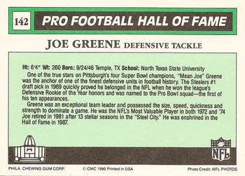 1990 Swell Greats #142 Joe Greene Back