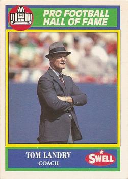 1990 Swell Greats #151 Tom Landry Front