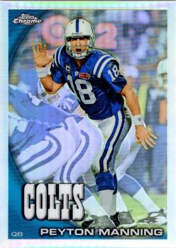 2010 Topps Chrome - Refractors #C50 Peyton Manning  Front