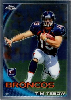 2010 Topps Chrome - Refractors #C100 Tim Tebow  Front