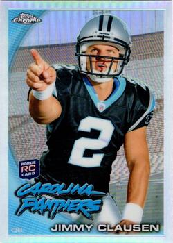 2010 Topps Chrome - Refractors #C130 Jimmy Clausen  Front