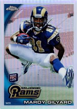 2010 Topps Chrome - Refractors #C157 Mardy Gilyard  Front