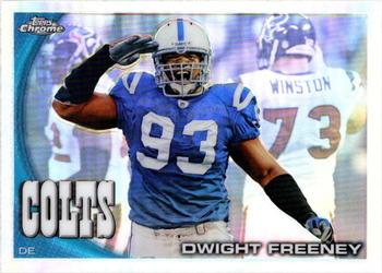 2010 Topps Chrome - Refractors #C209 Dwight Freeney  Front