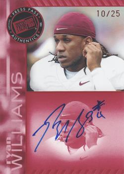 2011 Press Pass - Autographs Red #PPS-RW Ryan Williams Front