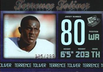 2011 Press Pass - Reflectors #49 Terrence Toliver Front