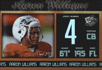 2011 Press Pass - Reflectors #51 Aaron Williams Front