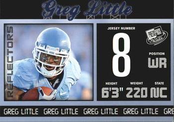 2011 Press Pass - Reflectors Blue #25 Greg Little Front