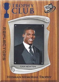 2011 Press Pass - Reflectors Blue #57 Cam Newton Front