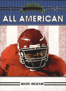 2011 Press Pass Legends - All Americans #AA6 Mark Ingram Front