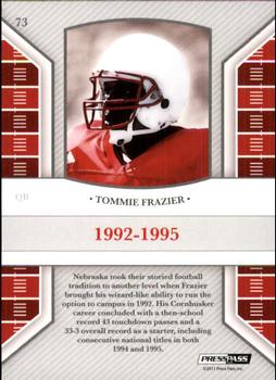 2011 Press Pass Legends - Emerald #73 Tommie Frazier Back