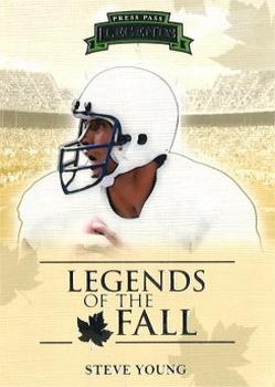 2011 Press Pass Legends - Legends of the Fall #LOF-9 Steve Young Front