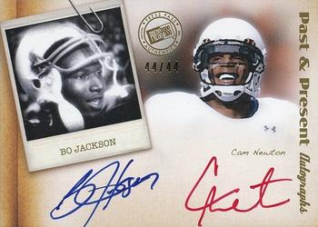 2011 Press Pass Legends - Past and Present Autographs #PP-BJCN Bo Jackson / Cam Newton Front