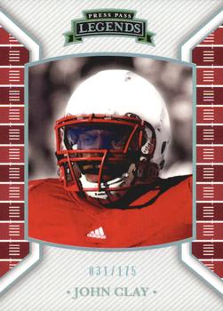 2011 Press Pass Legends - Silver Holofoil #24 John Clay Front
