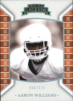 2011 Press Pass Legends - Silver Holofoil #57 Aaron Williams Front