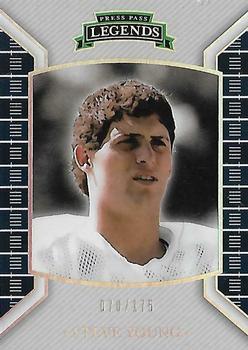 2011 Press Pass Legends - Silver Holofoil #99 Steve Young Front