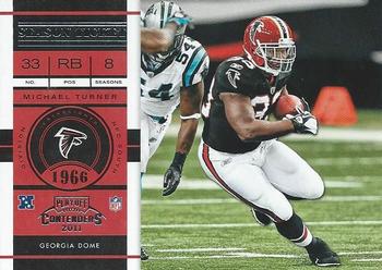2011 Playoff Contenders #78 Michael Turner Front