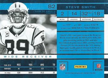 2011 Playoff Contenders #82 Steve Smith Back