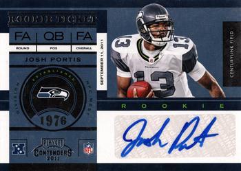 2011 Playoff Contenders #145 Josh Portis Front