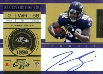 2011 Playoff Contenders #230 Torrey Smith Front