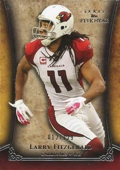 2011 Topps Five Star #10 Larry Fitzgerald Front