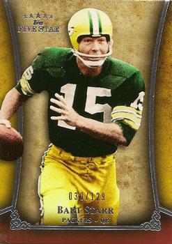 2011 Topps Five Star #1 Bart Starr Front