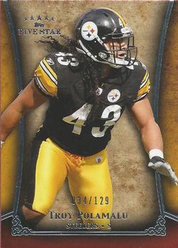 2011 Topps Five Star #54 Troy Polamalu Front