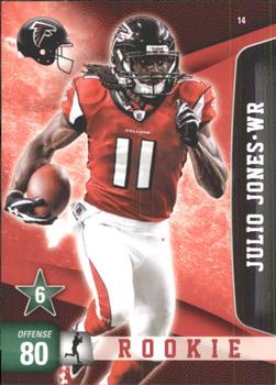 2011 Panini Adrenalyn XL #14 Julio Jones Front