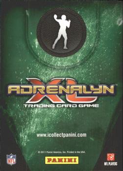 2011 Panini Adrenalyn XL #16 Matt Ryan  Back