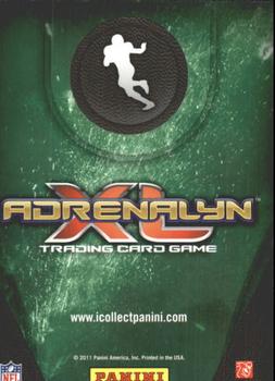 2011 Panini Adrenalyn XL #17 Michael Turner  Back