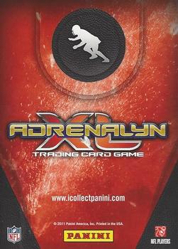 2011 Panini Adrenalyn XL #18 Ray Edwards  Back