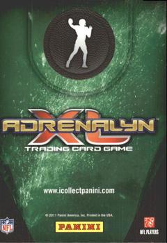 2011 Panini Adrenalyn XL #25 Joe Flacco  Back