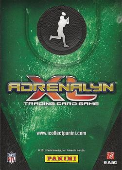 2011 Panini Adrenalyn XL #102 Calvin Johnson Jr. Back
