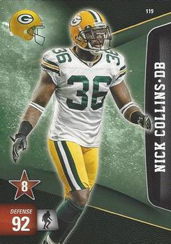 2011 Panini Adrenalyn XL #119 Nick Collins  Front