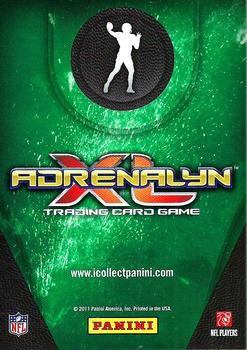 2011 Panini Adrenalyn XL #164 Chad Henne  Back